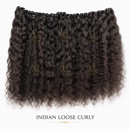 Raw Indian loose Curly Bundle